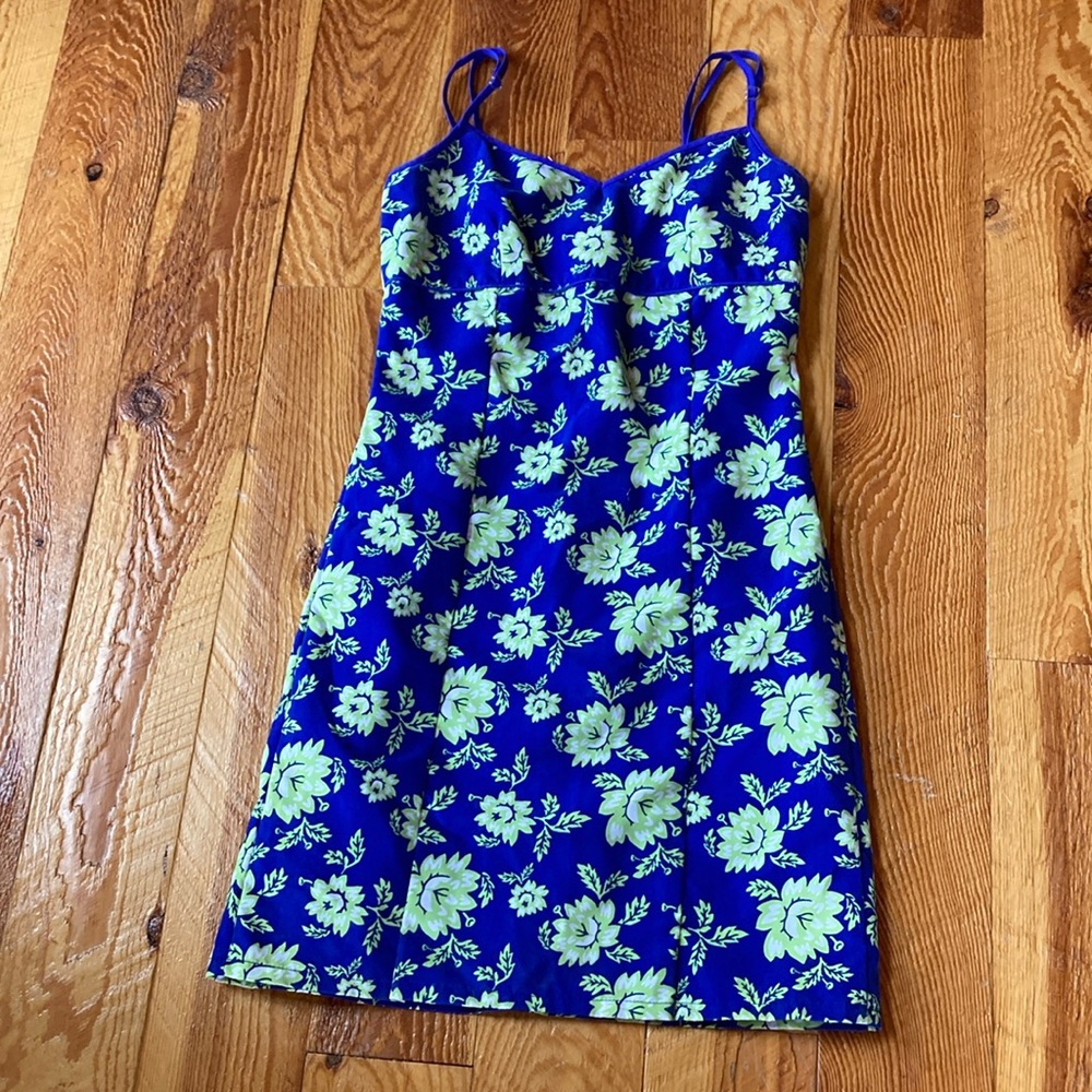 Patagonia Blue Floral Dress